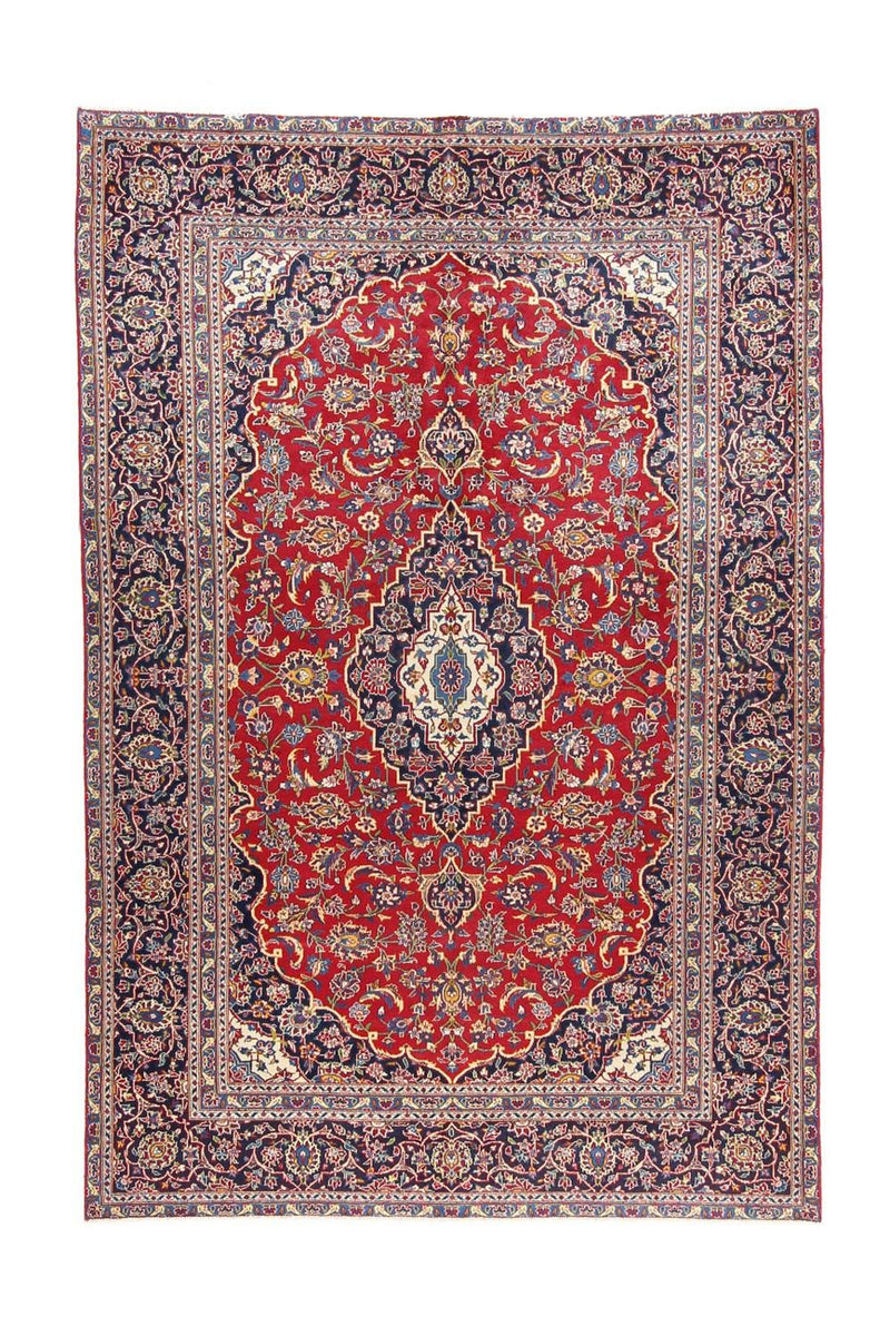 Perser Rug - Keshan - 286 x 194 cm - red