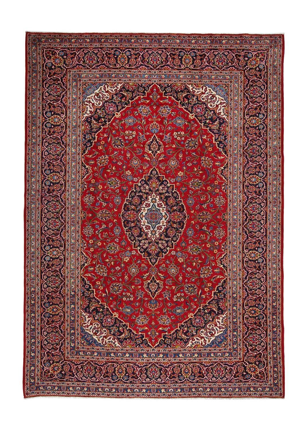 Perser Rug - Keshan - 360 x 255 cm - red