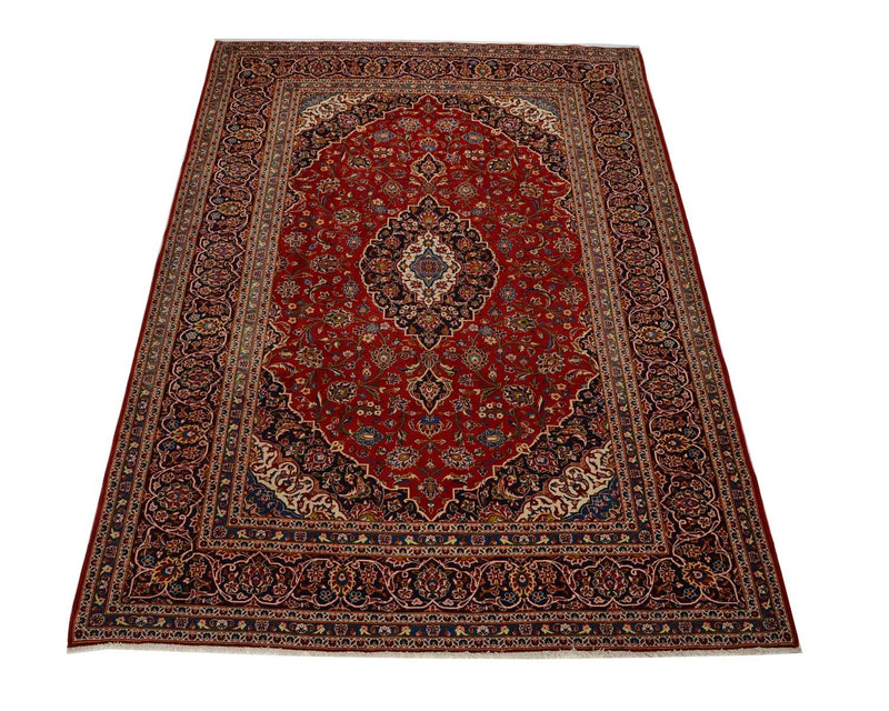 Perser Rug - Keshan - 360 x 255 cm - red