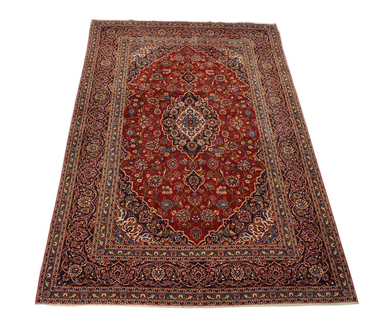 Perser Rug - Keshan - 368 x 247 cm - red