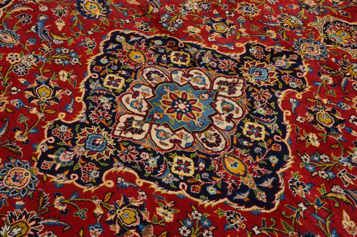 Perser Rug - Keshan - 360 x 255 cm - red