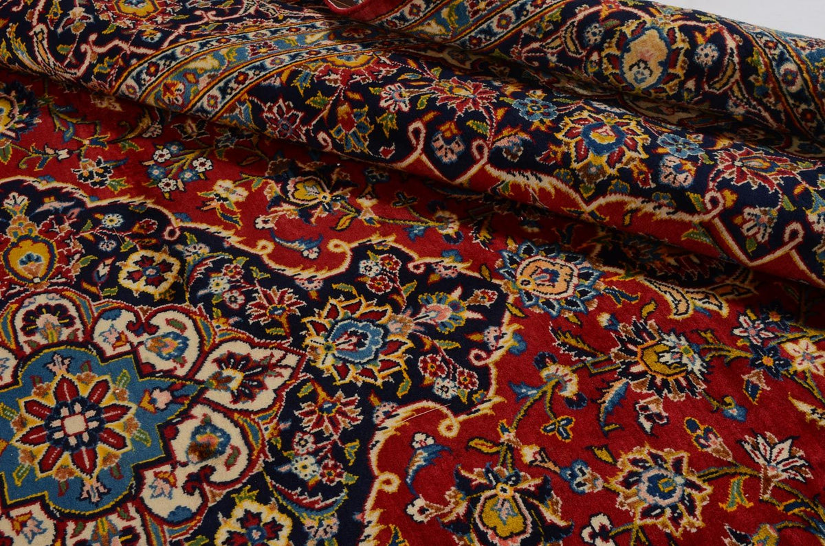 Perser Rug - Keshan - 360 x 255 cm - red