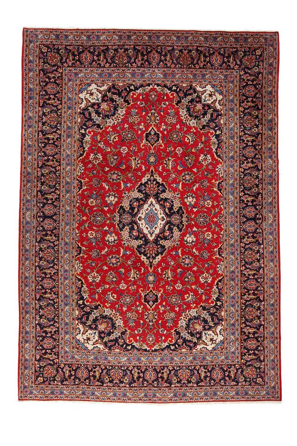 Perser Rug - Keshan - 350 x 242 cm - red