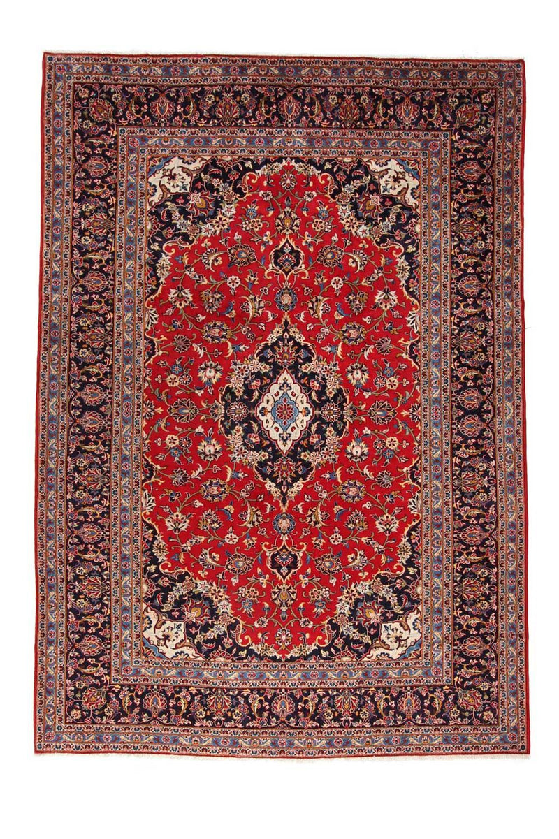 Perser Rug - Keshan - 350 x 242 cm - red