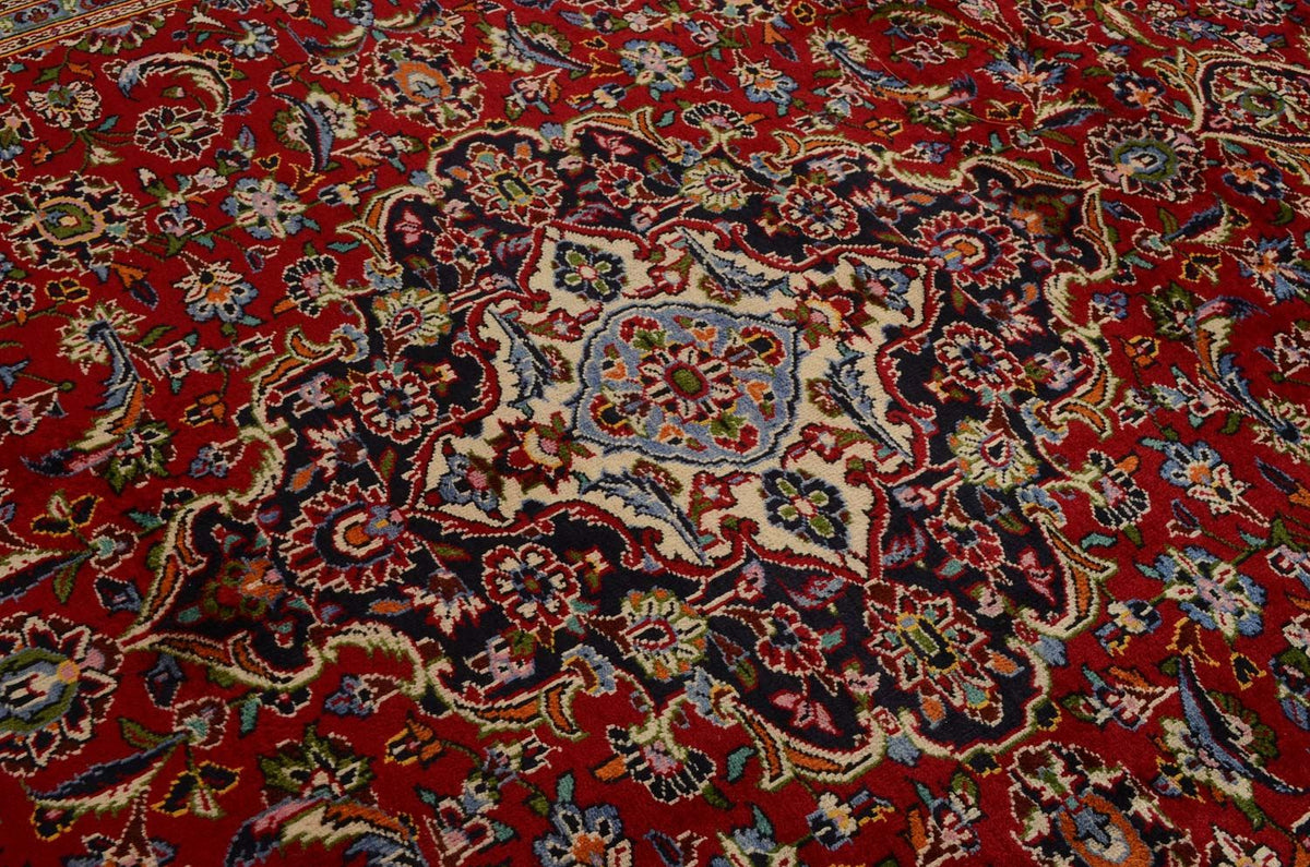 Perser Rug - Keshan - 352 x 248 cm - red