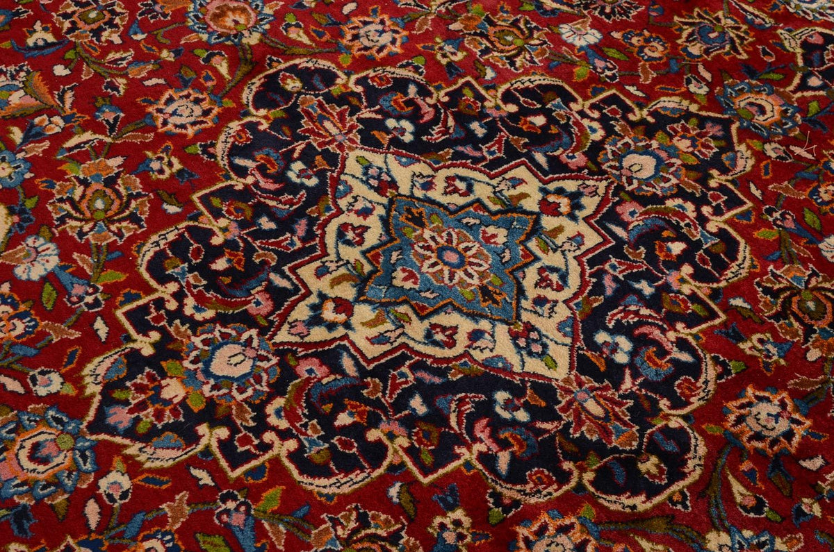 Perser Rug - Keshan - 365 x 258 cm - red
