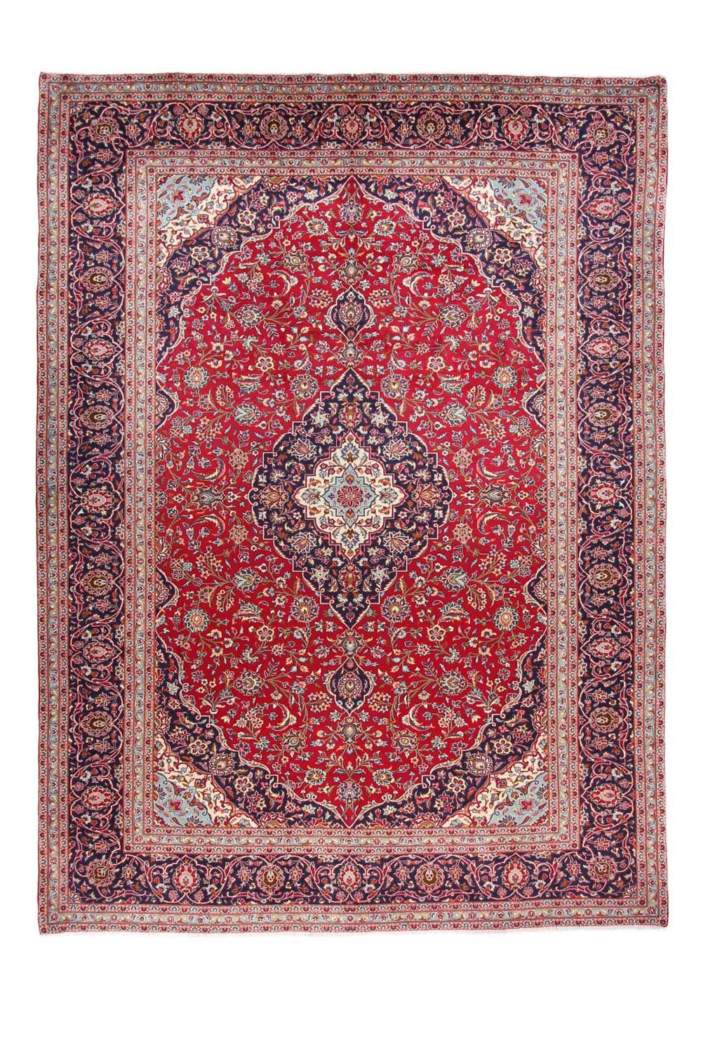 Perser Rug - Keshan - 398 x 293 cm - red