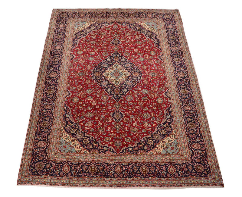 Perser Rug - Keshan - 398 x 293 cm - red