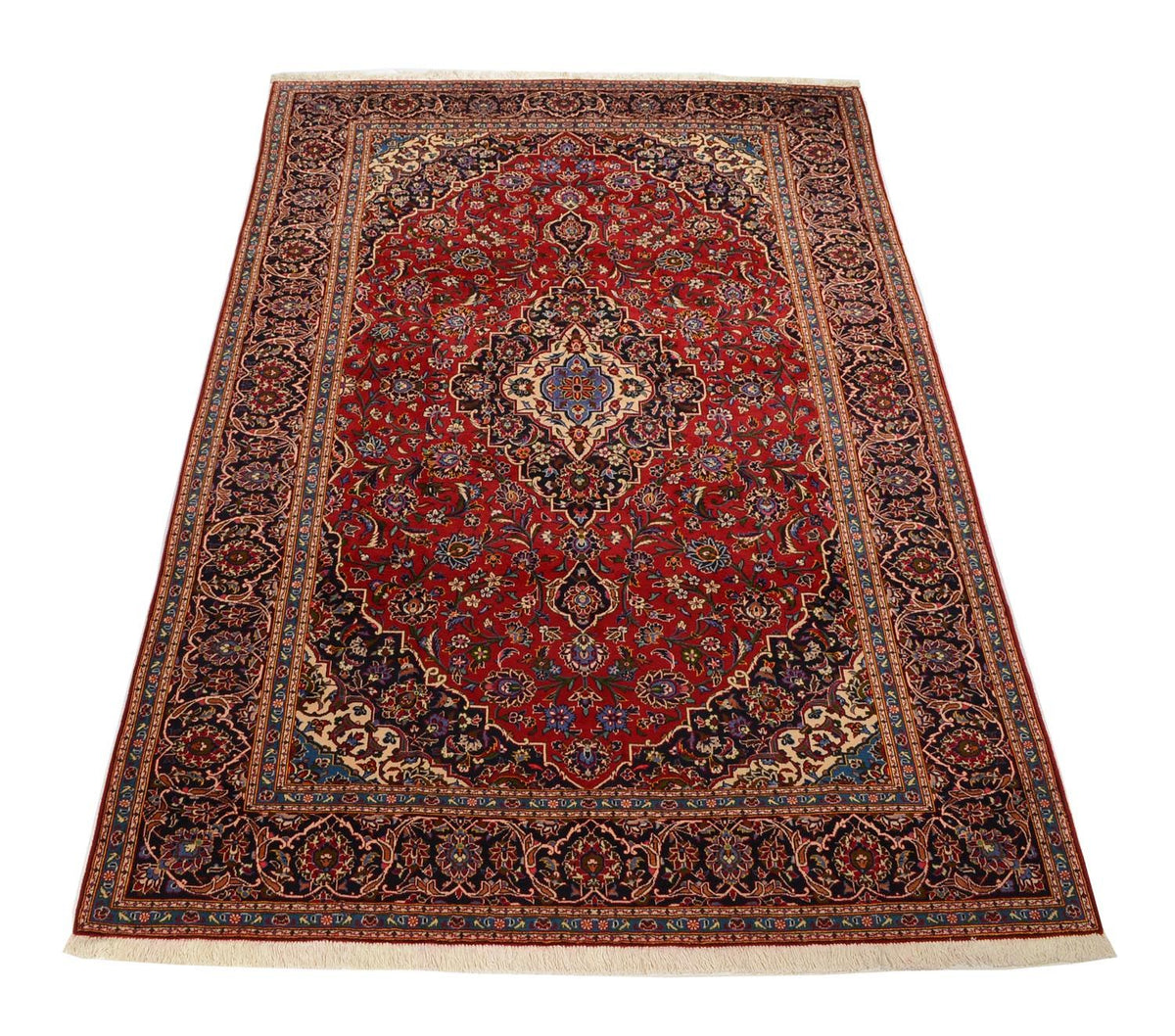 Perser Rug - Keshan - 370 x 255 cm - red
