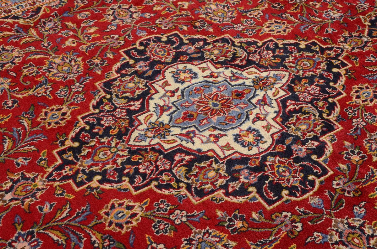 Perser Rug - Keshan - 347 x 240 cm - red