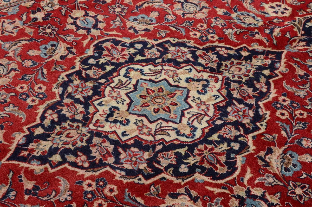 Perser Rug - Keshan - 297 x 195 cm - red