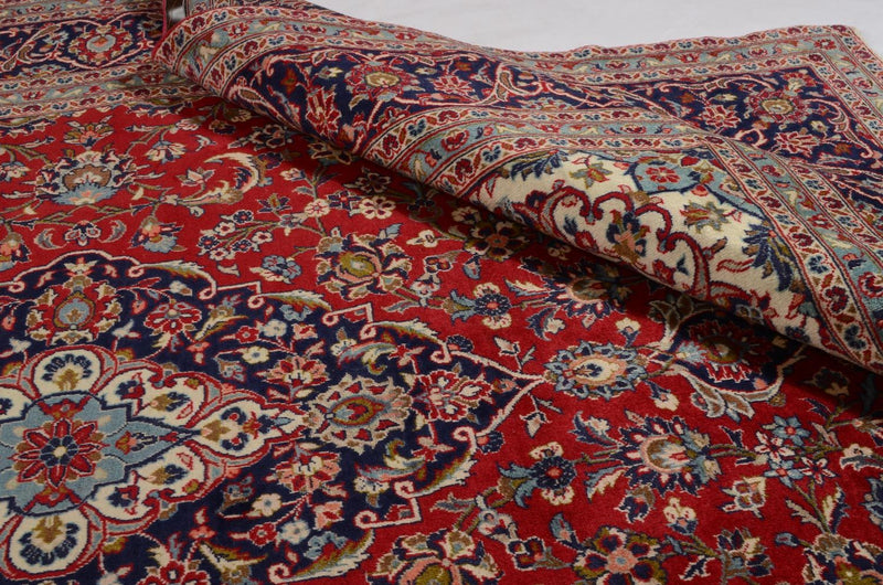 Perser Rug - Keshan - 353 x 242 cm - red