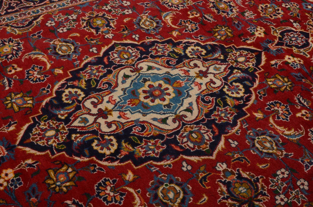 Perser Rug - Keshan - 261 x 180 cm - red