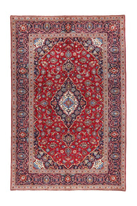 Perser Rug - Keshan - 303 x 202 cm - red