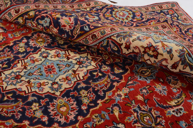 Perser Rug - Keshan - 302 x 207 cm - red