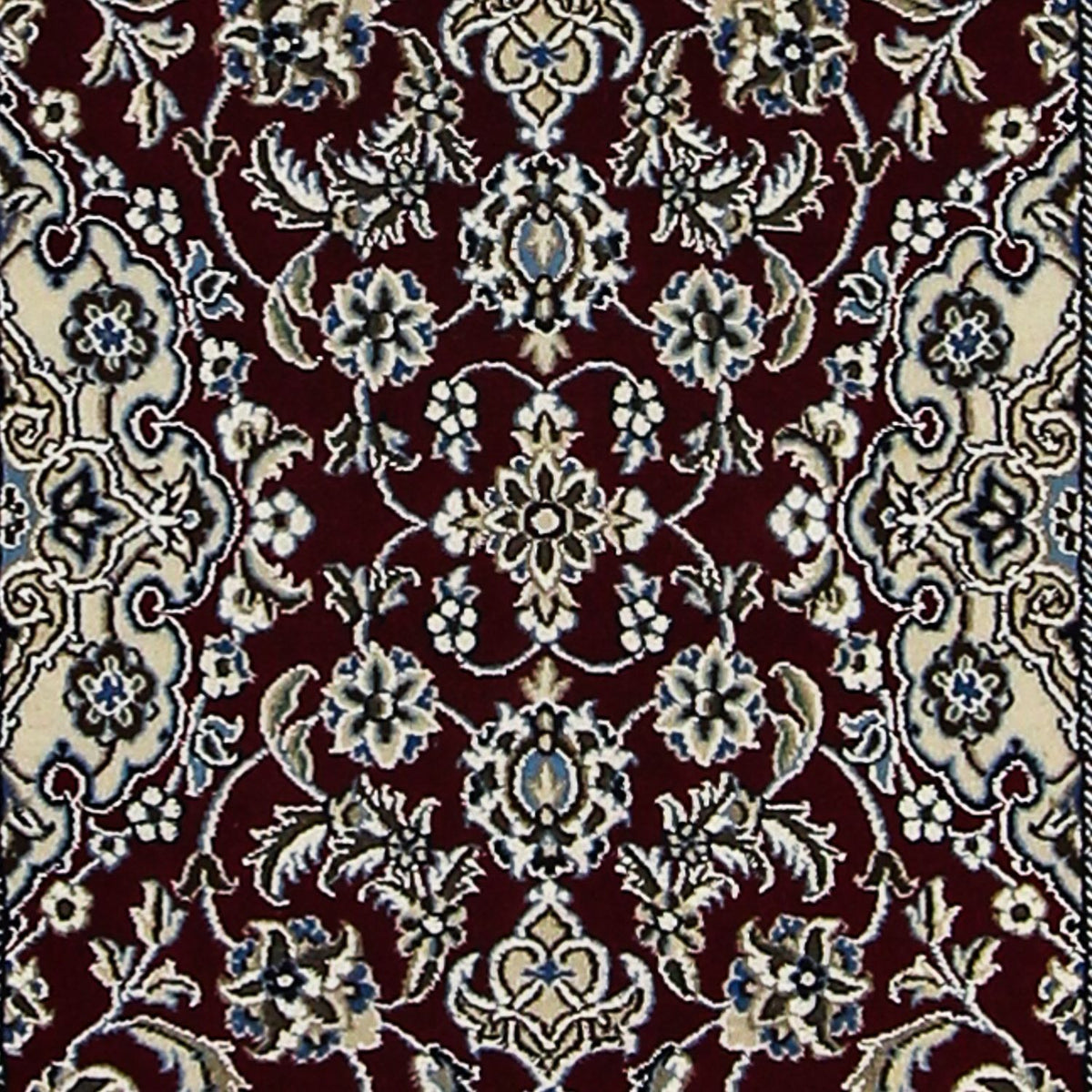 Runner Perser Rug - Nain - Royal - 197 x 62 cm - dark blue