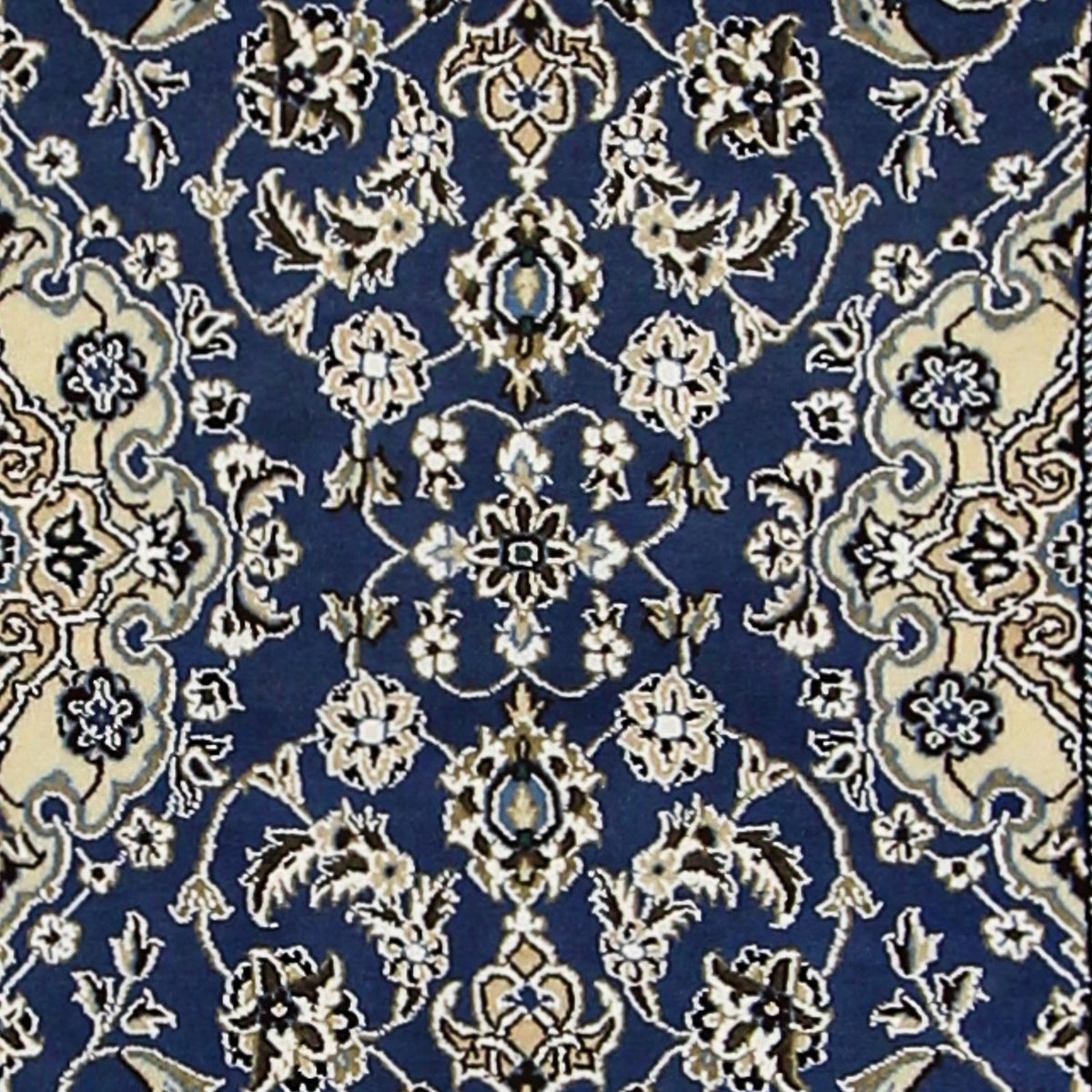 Runner Perser Rug - Nain - Royal - 200 x 60 cm - blue