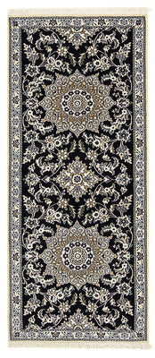 Runner Perser Rug - Nain - Royal - 195 x 84 cm - dark blue