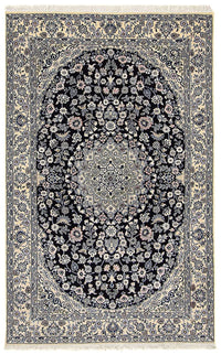 Perser Rug - Nain - Royal - 204 x 128 cm - dark blue
