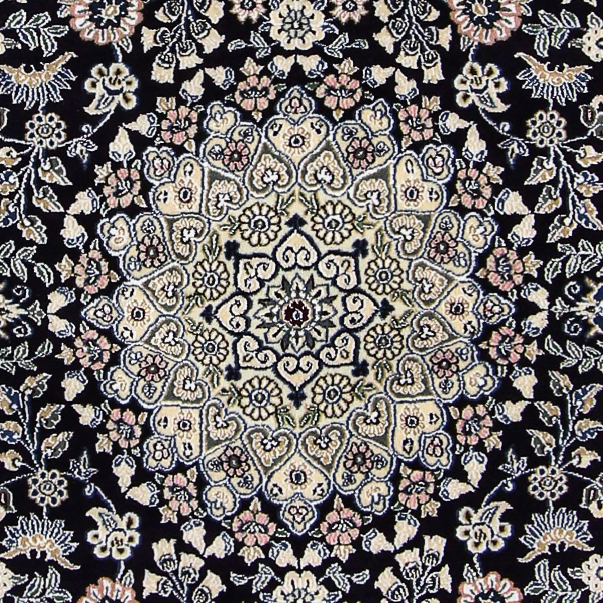 Perser Rug - Nain - Royal - 204 x 128 cm - dark blue