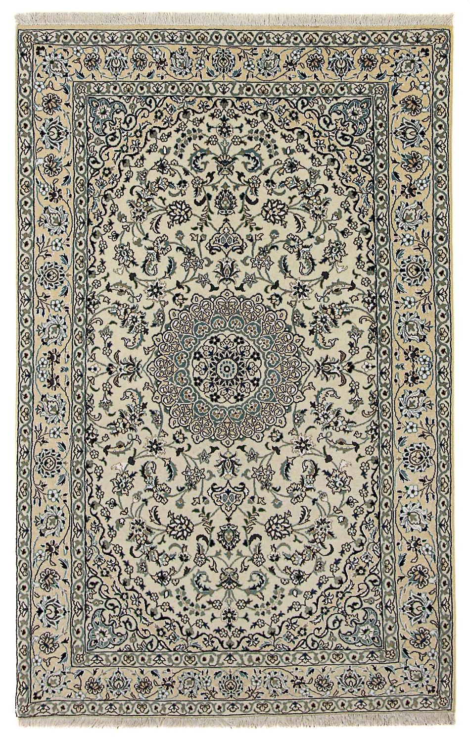 Perser Rug - Nain - Royal - 246 x 154 cm - beige