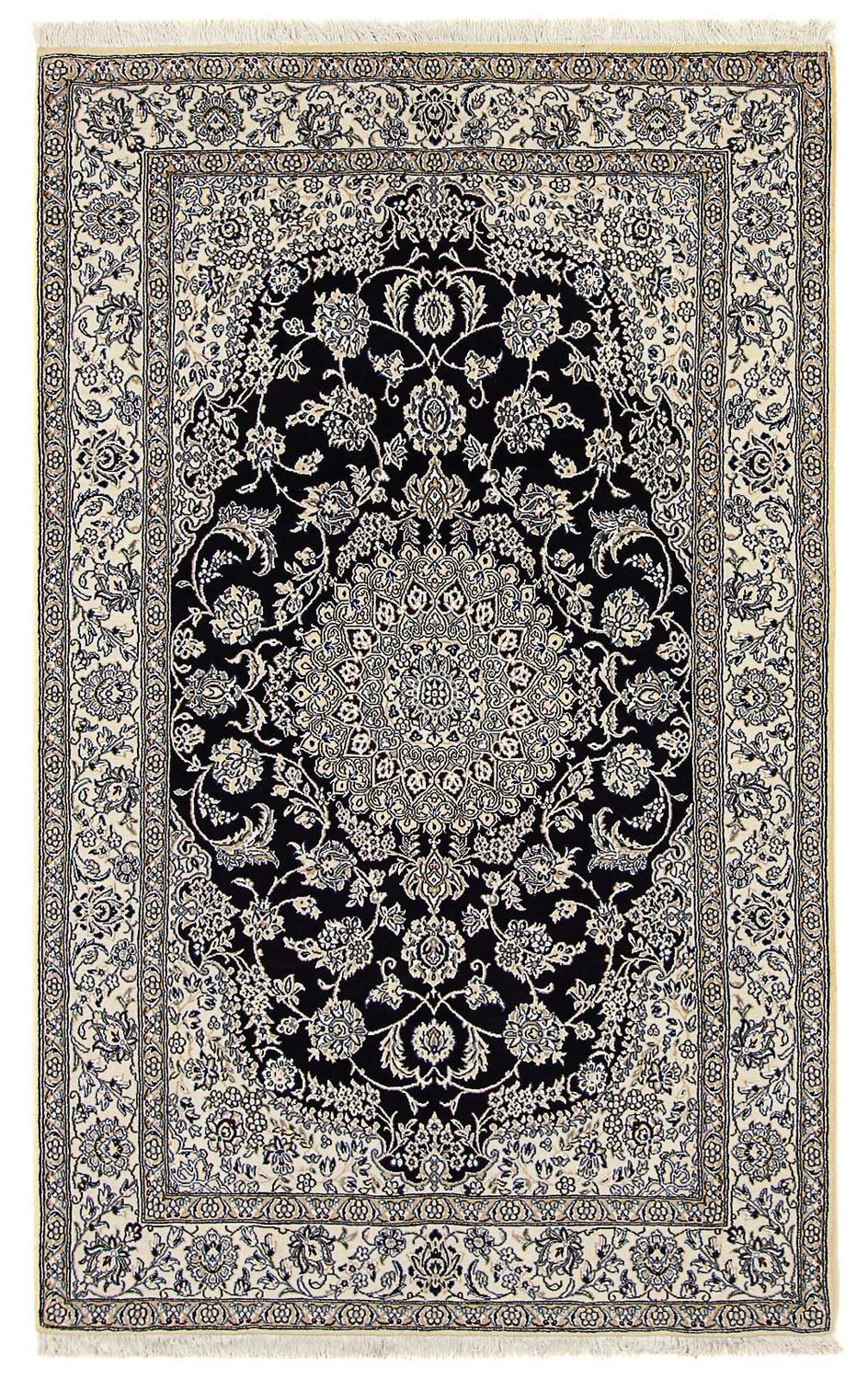 Perser Rug - Nain - Royal - 249 x 155 cm - dark blue