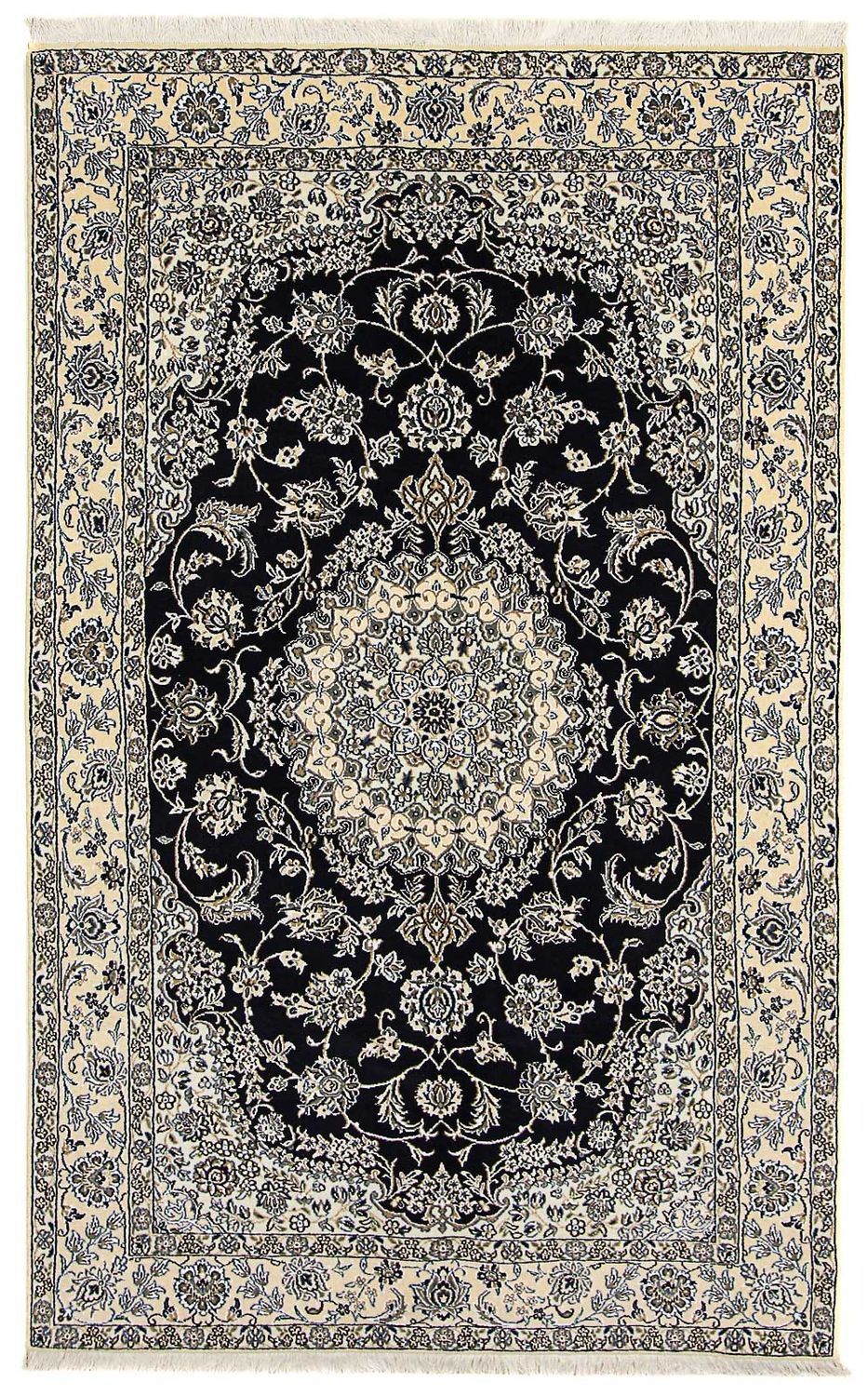 Perser Rug - Nain - Royal - 255 x 154 cm - dark blue
