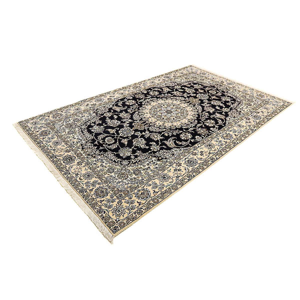Perser Rug - Nain - Royal - 255 x 154 cm - dark blue