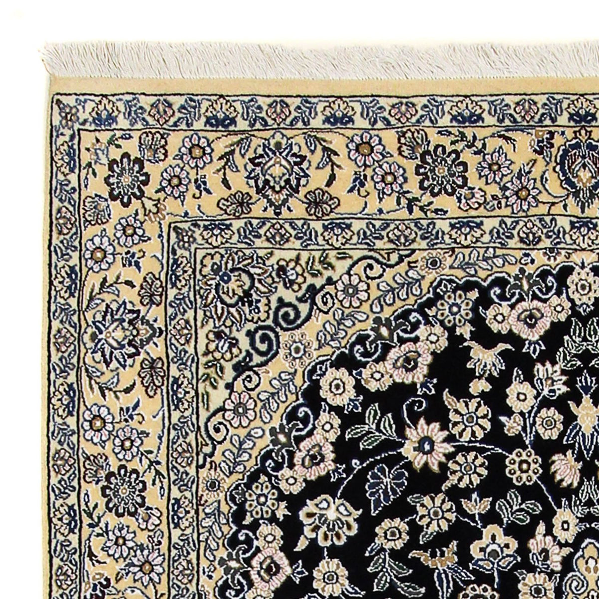 Perser Rug - Nain - Royal - 202 x 132 cm - dark blue