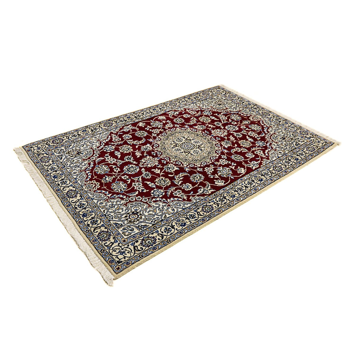 Perser Rug - Nain - Royal - 175 x 118 cm - dark red