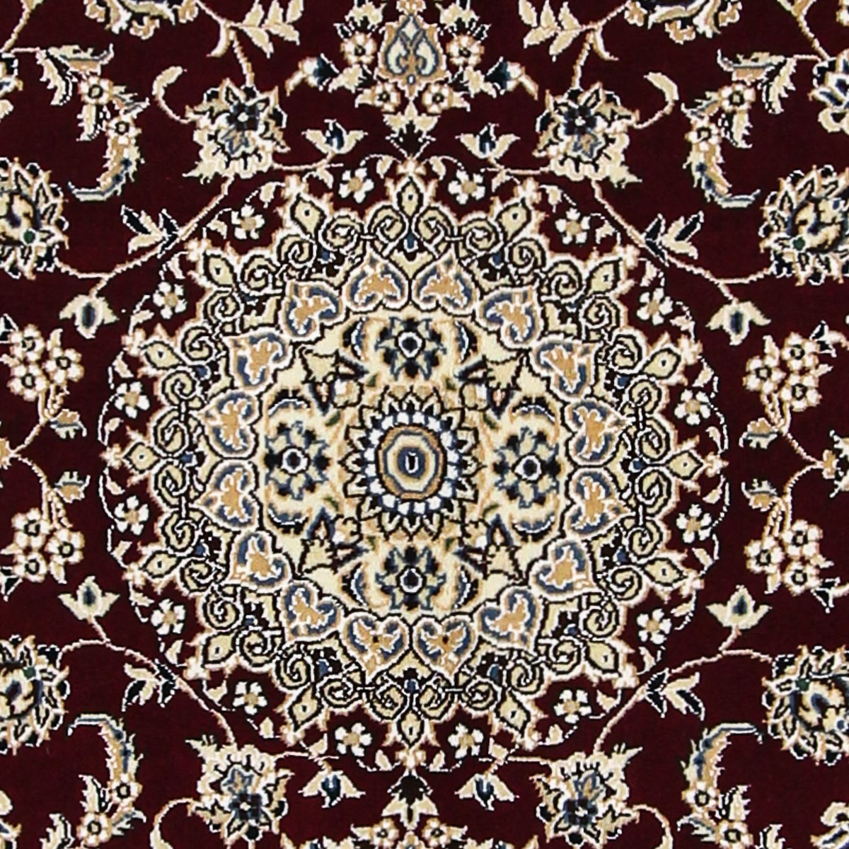 Perser Rug - Nain - Royal - 177 x 118 cm - dark red