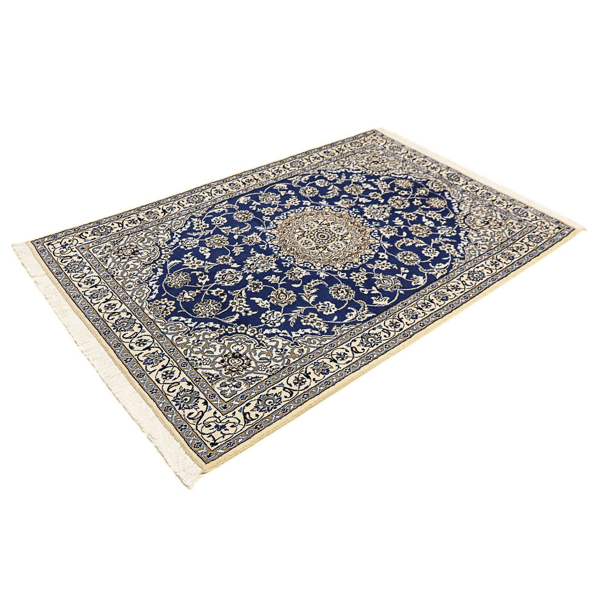 Perser Rug - Nain - Royal - 179 x 117 cm - dark blue