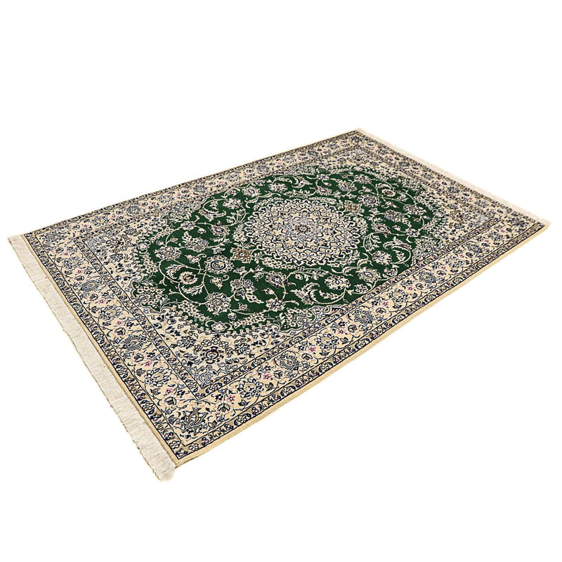 Perser Rug - Nain - Royal - 202 x 133 cm - dark green