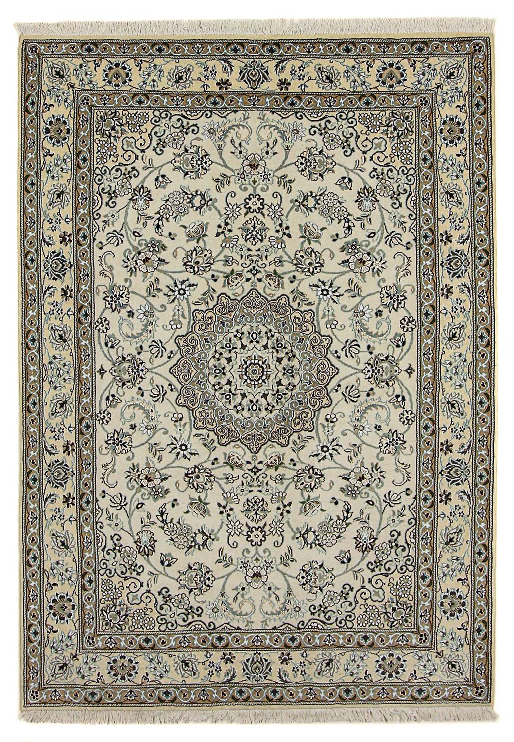 Perser Rug - Nain - Royal - 205 x 147 cm - beige