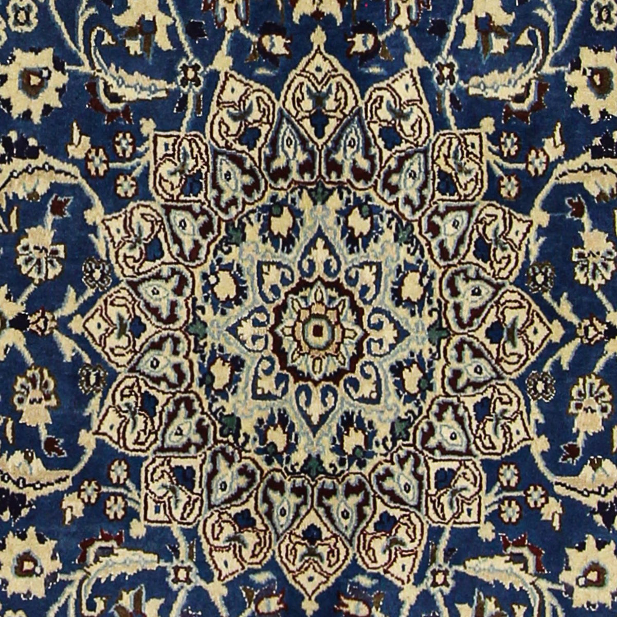 Perser Rug - Nain - Royal - 202 x 125 cm - dark blue