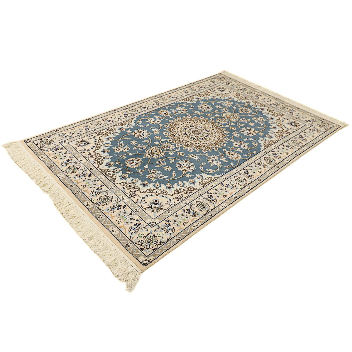Perser Rug - Nain - Royal - 204 x 128 cm - dark blue