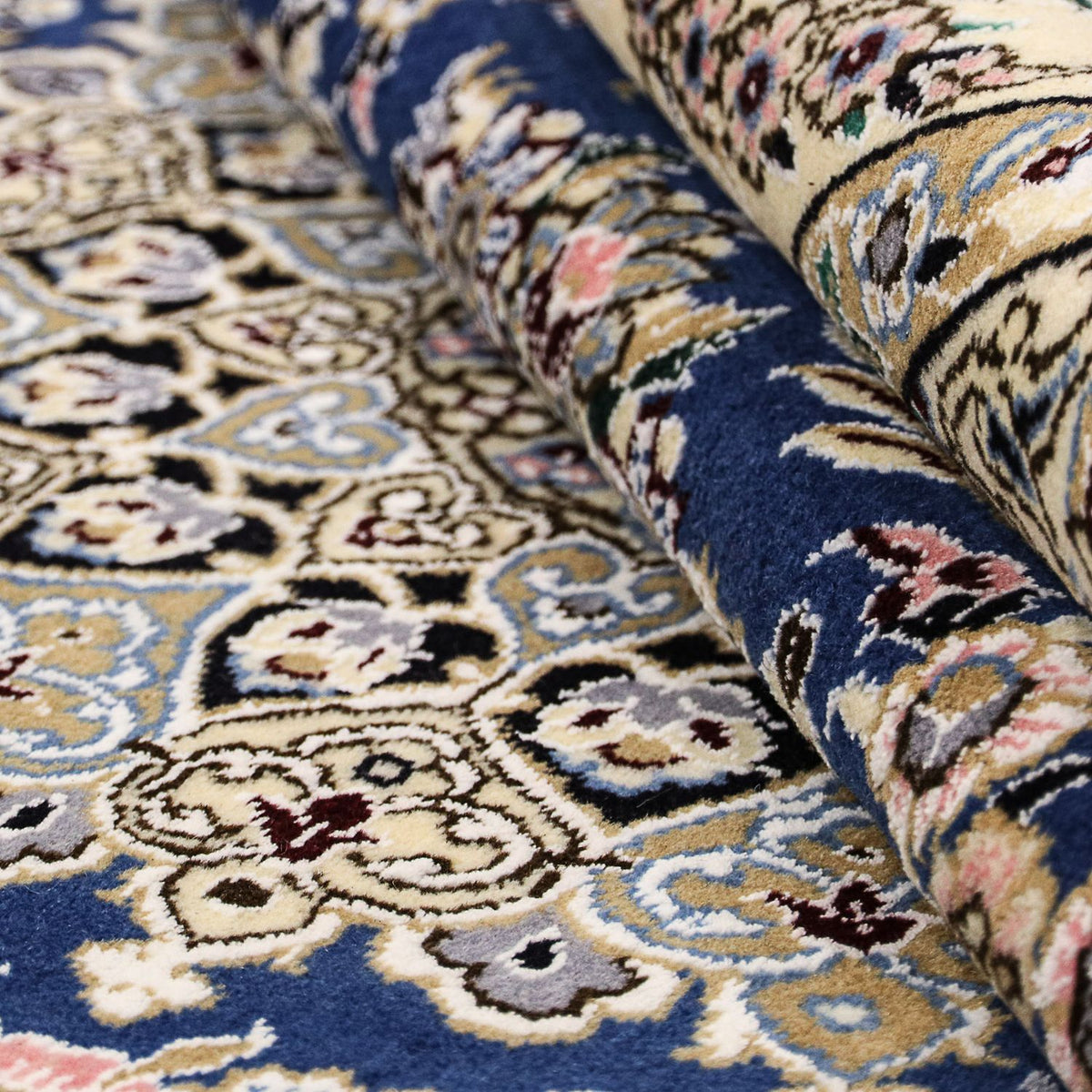 Perser Rug - Nain - Royal - 205 x 150 cm - dark blue