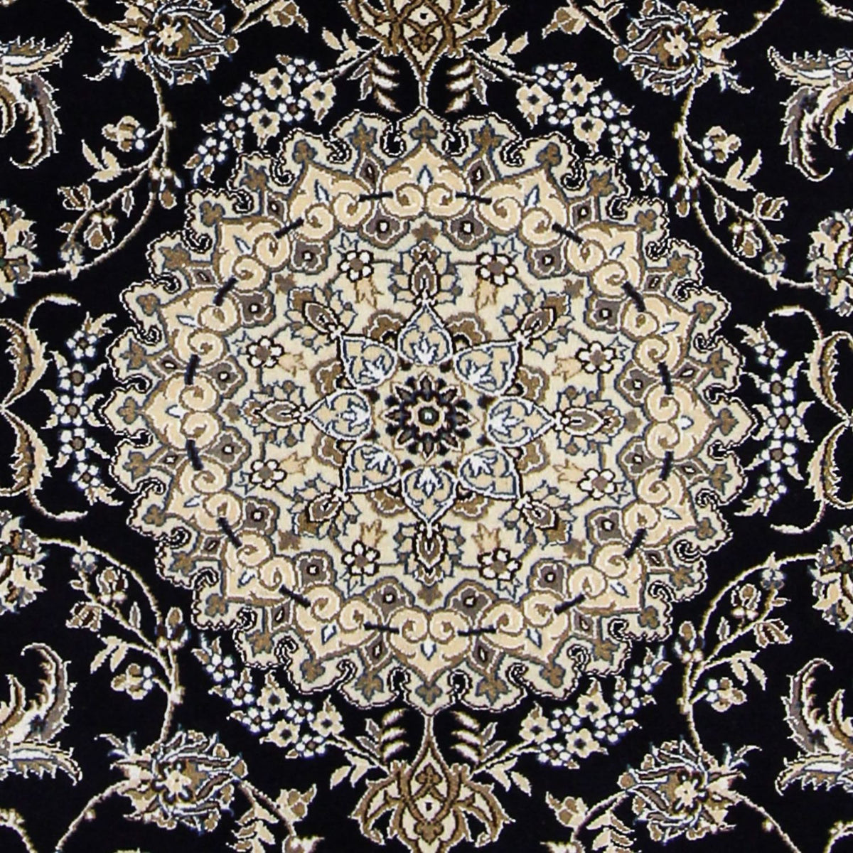 Perser Rug - Nain - Royal - 233 x 155 cm - dark blue