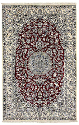 Perser Rug - Nain - Royal - 248 x 148 cm - dark red