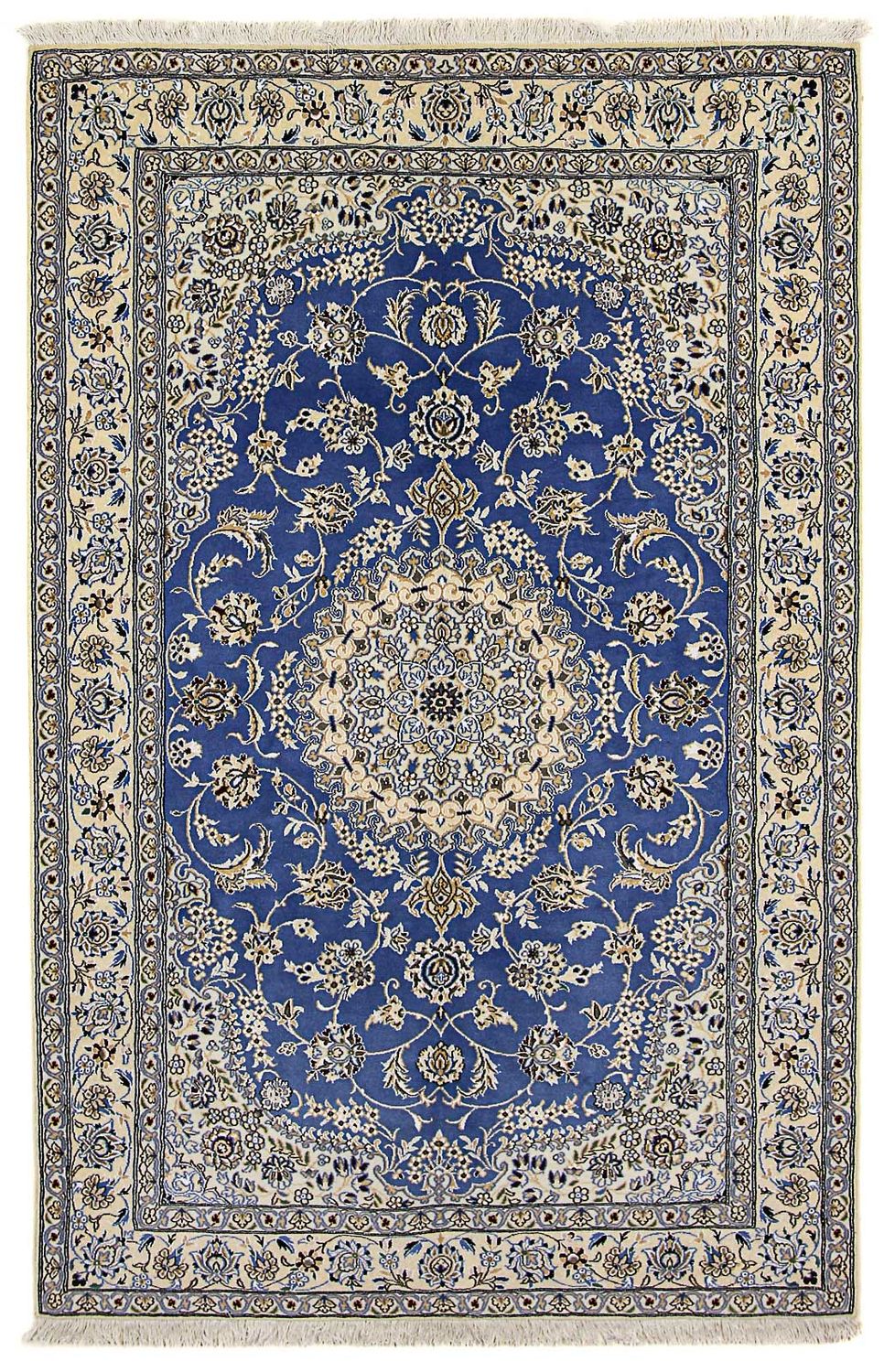 Perser Rug - Nain - Royal - 248 x 158 cm - blue