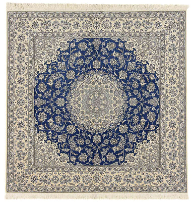 Perser Rug - Nain - Royal square  - 250 x 250 cm - blue