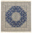 Perser Rug - Nain - Royal square  - 250 x 250 cm - blue