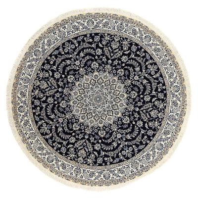 Perser Rug - Nain - Royal round  - 260 x 260 cm - dark blue