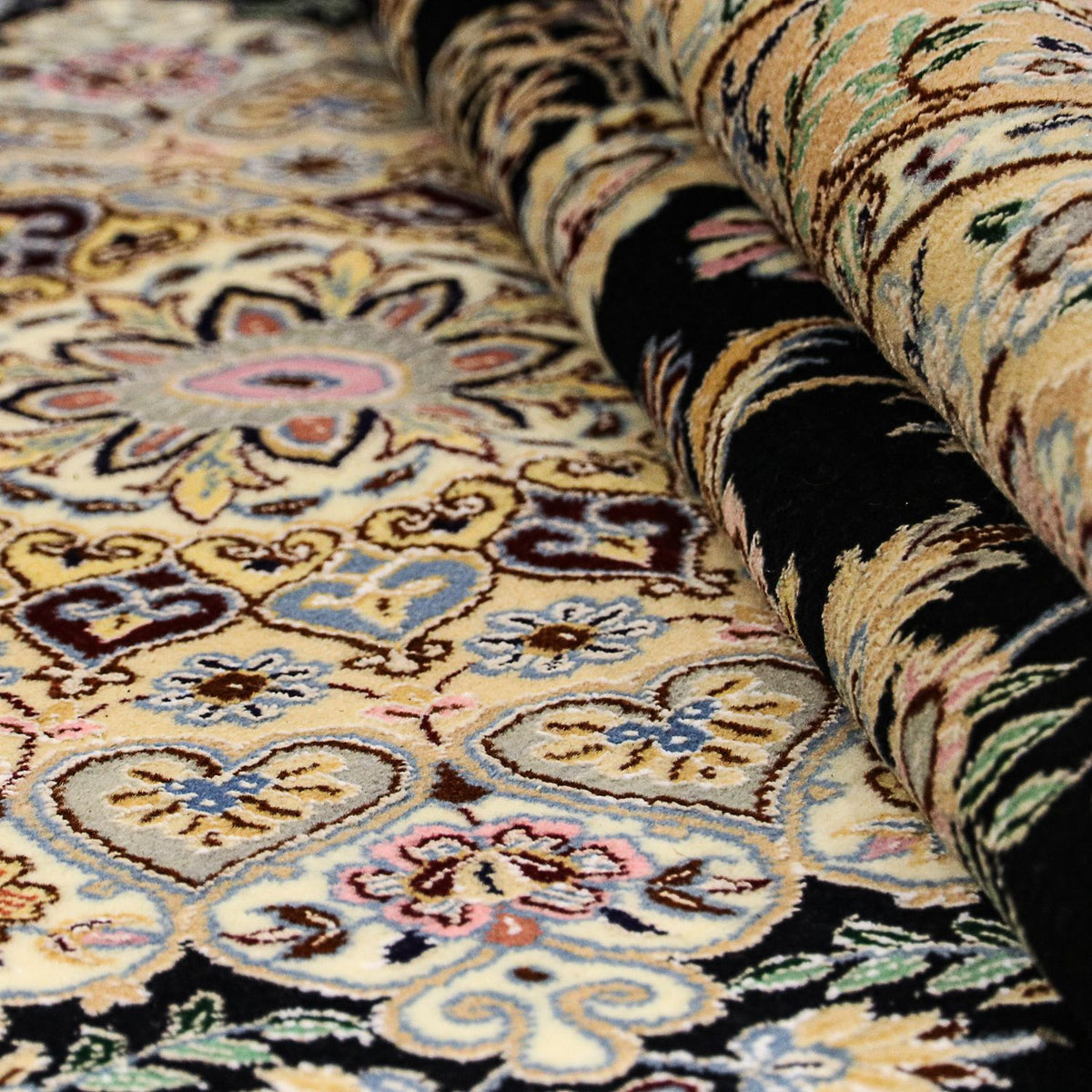 Perser Rug - Nain - Royal - 350 x 254 cm - dark blue