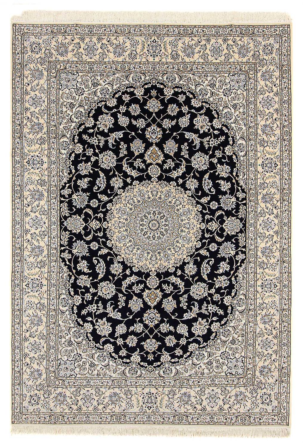Perser Rug - Nain - Royal - 359 x 252 cm - dark blue