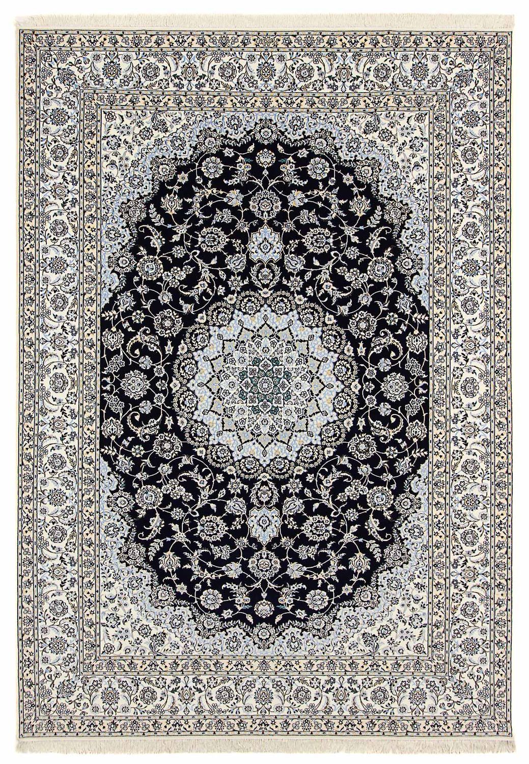 Perser Rug - Nain - Premium - 358 x 254 cm - dark blue