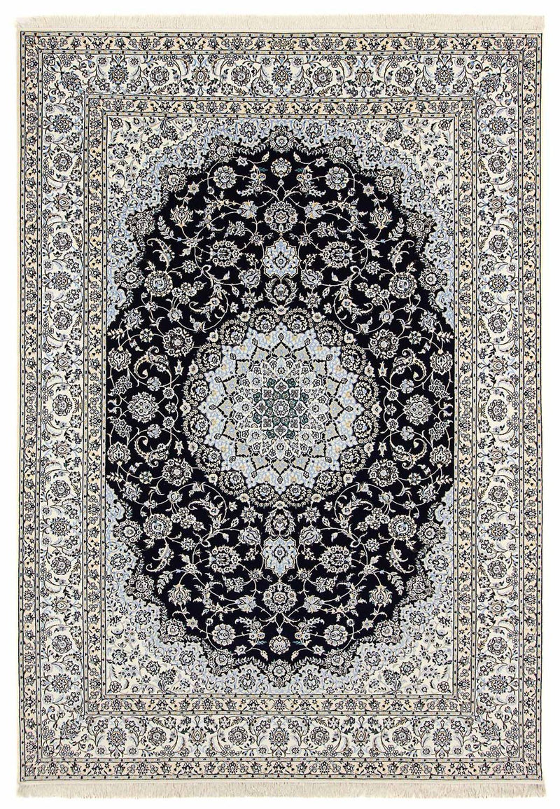Perser Rug - Nain - Premium - 358 x 254 cm - dark blue