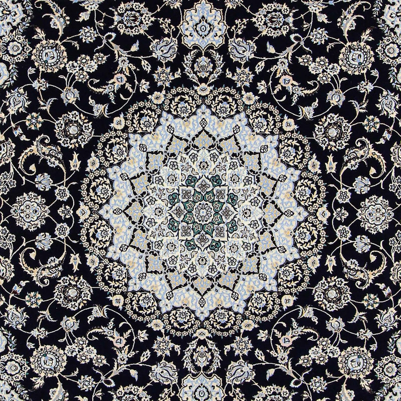 Perser Rug - Nain - Premium - 358 x 254 cm - dark blue