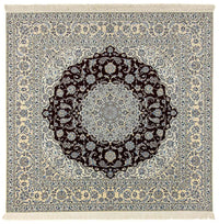 Perser Rug - Nain - Premium square  - 260 x 252 cm - dark blue