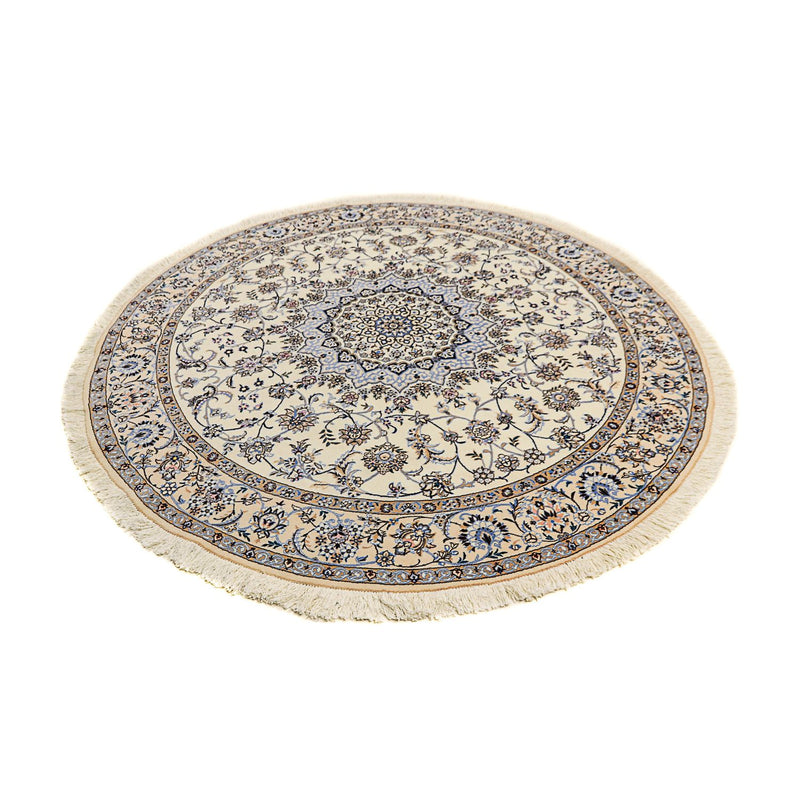 Perser Rug - Nain - Premium round  - 200 x 200 cm - beige